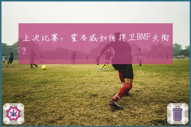 上次比赛，霍洛威如何捍卫BMF头衔？